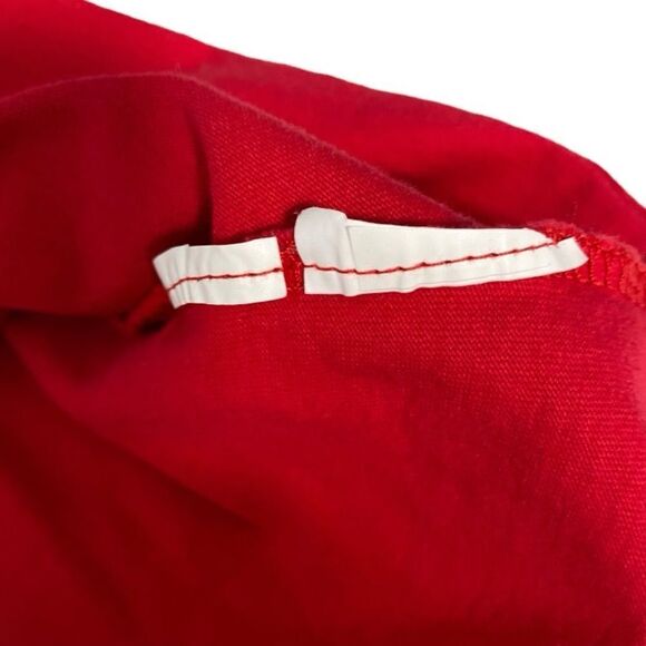 ELLA MOSS - SIZE MEDIUM - RED CROP TEE WITH “LOVE “ EMBROIDERED ON FRONT - Picture 7 of 7